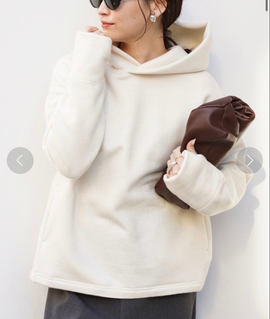 新品Deuxieme Classe Prime wool フリースプルオーバー