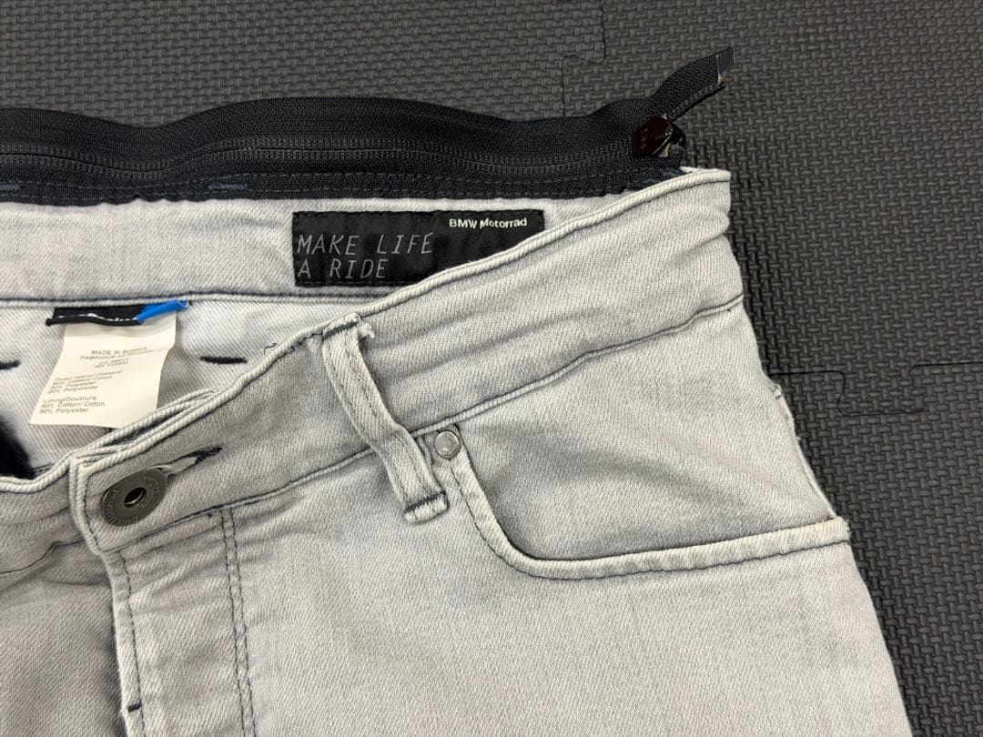 値下依頼対応済 Motorradファイブポケットパンツ　グレー　31/34