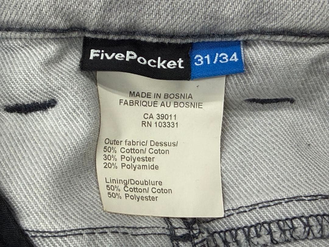 値下依頼対応済 Motorradファイブポケットパンツ　グレー　31/34