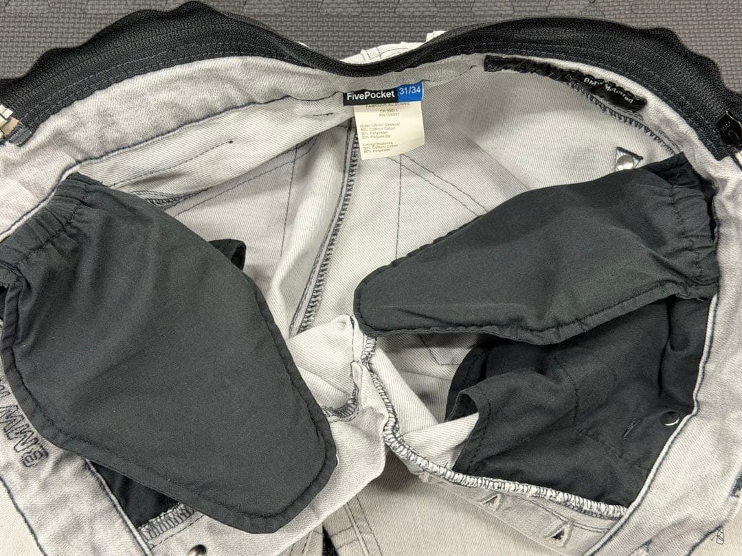 値下依頼対応済 Motorradファイブポケットパンツ　グレー　31/34