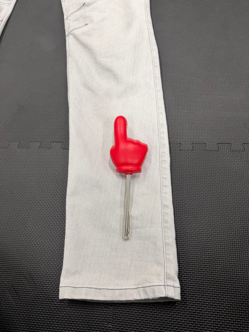 値下依頼対応済 Motorradファイブポケットパンツ　グレー　31/34