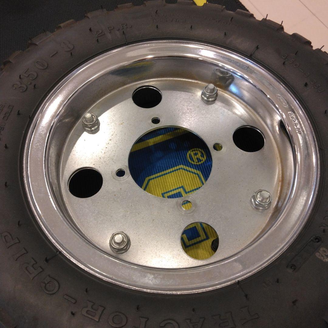 ゴリラスプリングエディション純正メッキホイール 　タイヤおまけモンキーにも