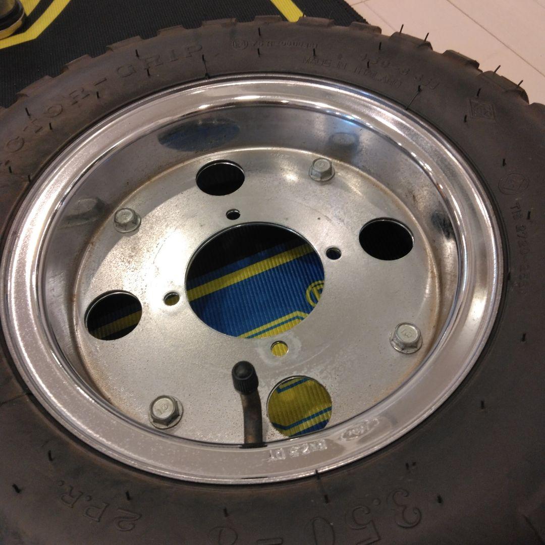 ゴリラスプリングエディション純正メッキホイール 　タイヤおまけモンキーにも