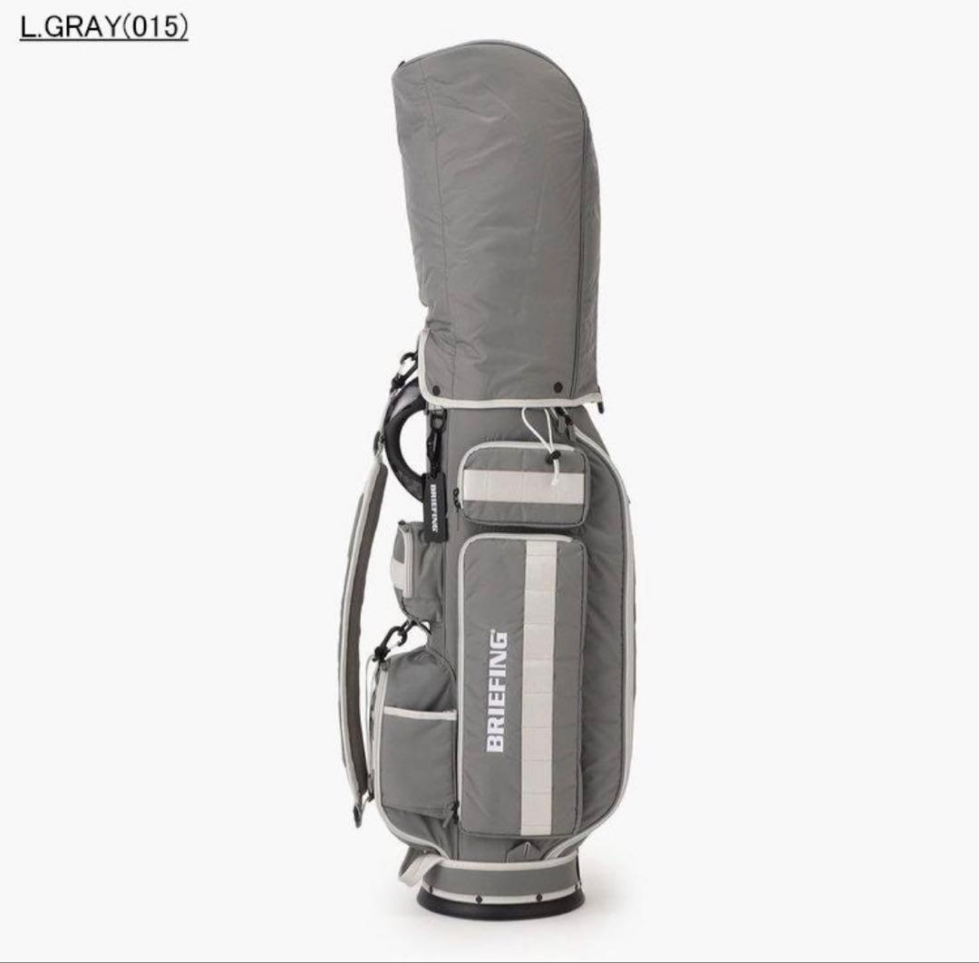 ブリーフィング ゴルフ キャディバッグ BRG251D01ライトグレー