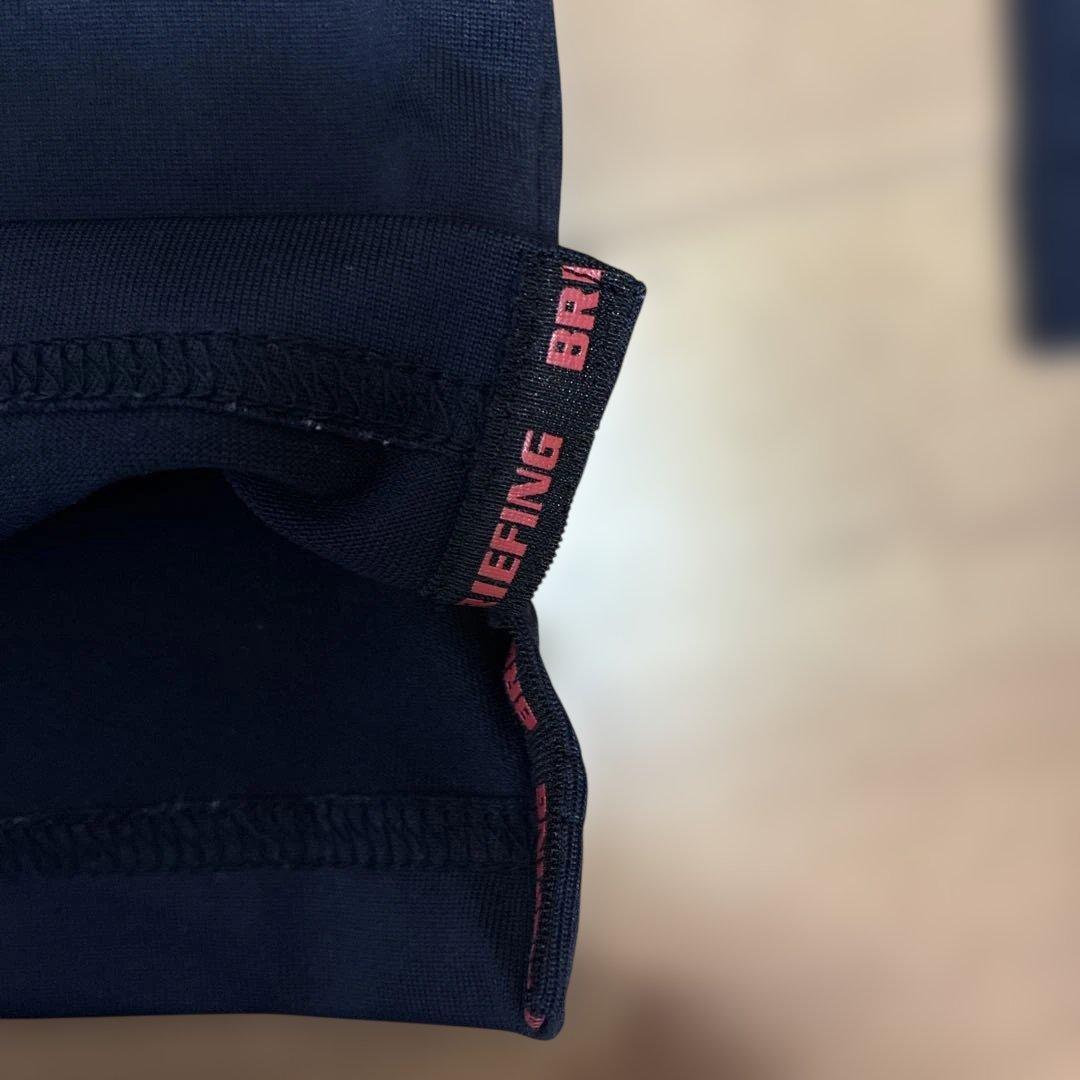 【極美品】BRIEFING 長袖モックネック BBG231M09