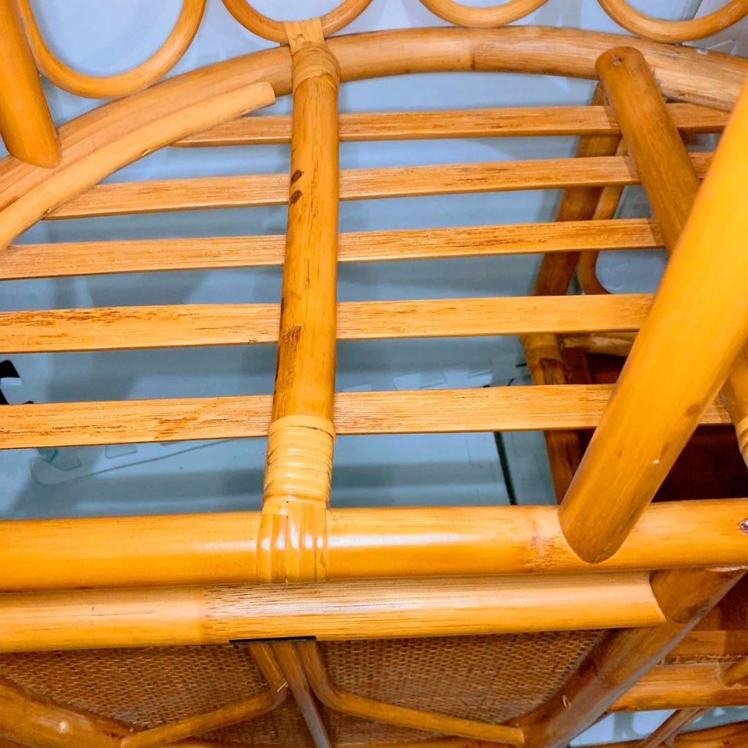 【レア美品】ヴィンテージ　ラタンチェアー　コイズミ　腰掛け　koizumi