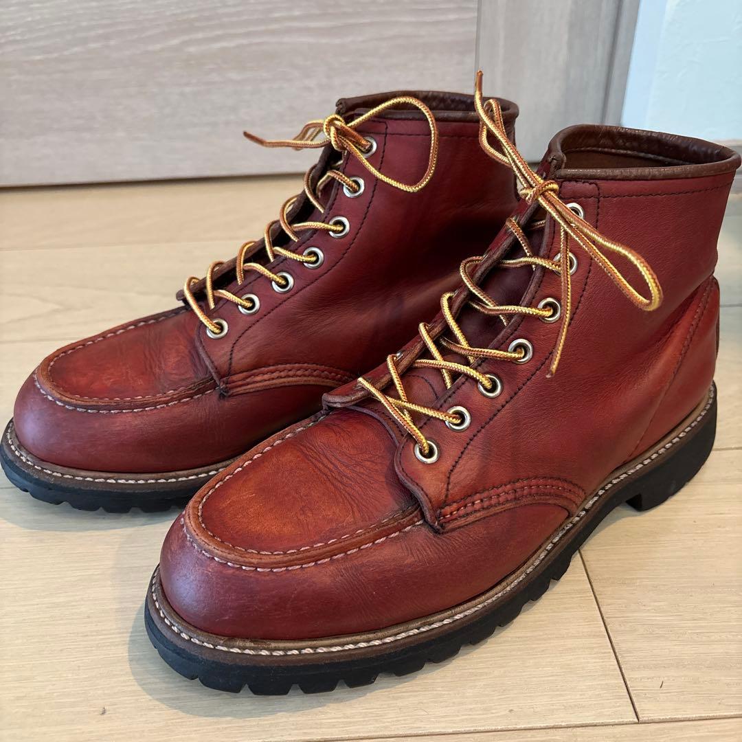 レッドウィング　アイリッシュセッター　半円犬タグ　8 E 26.0