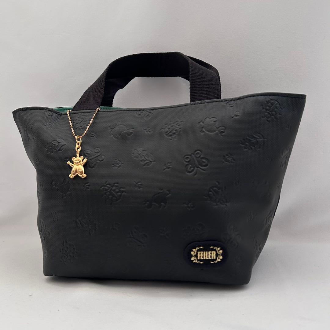 極美品 FEILER エンボス ハイジ トートバッグ