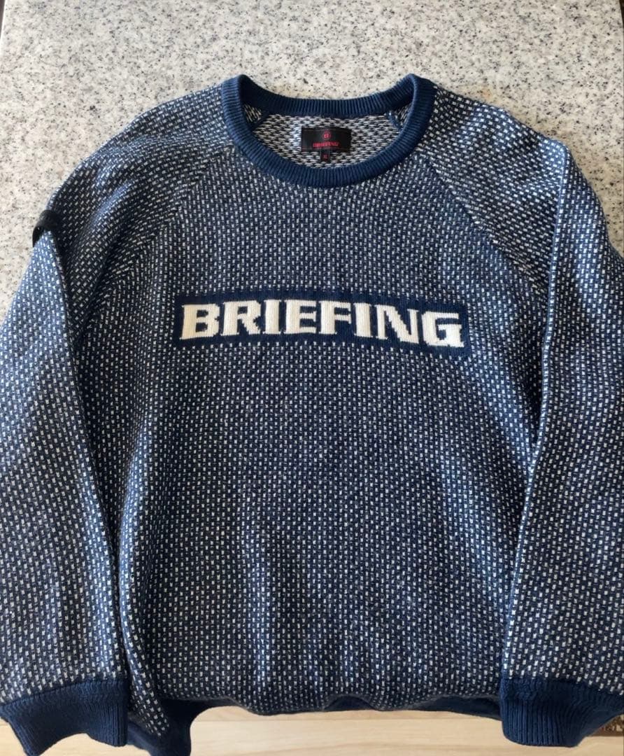 BRIEFING ゴルフ セーター ネイビー　XL