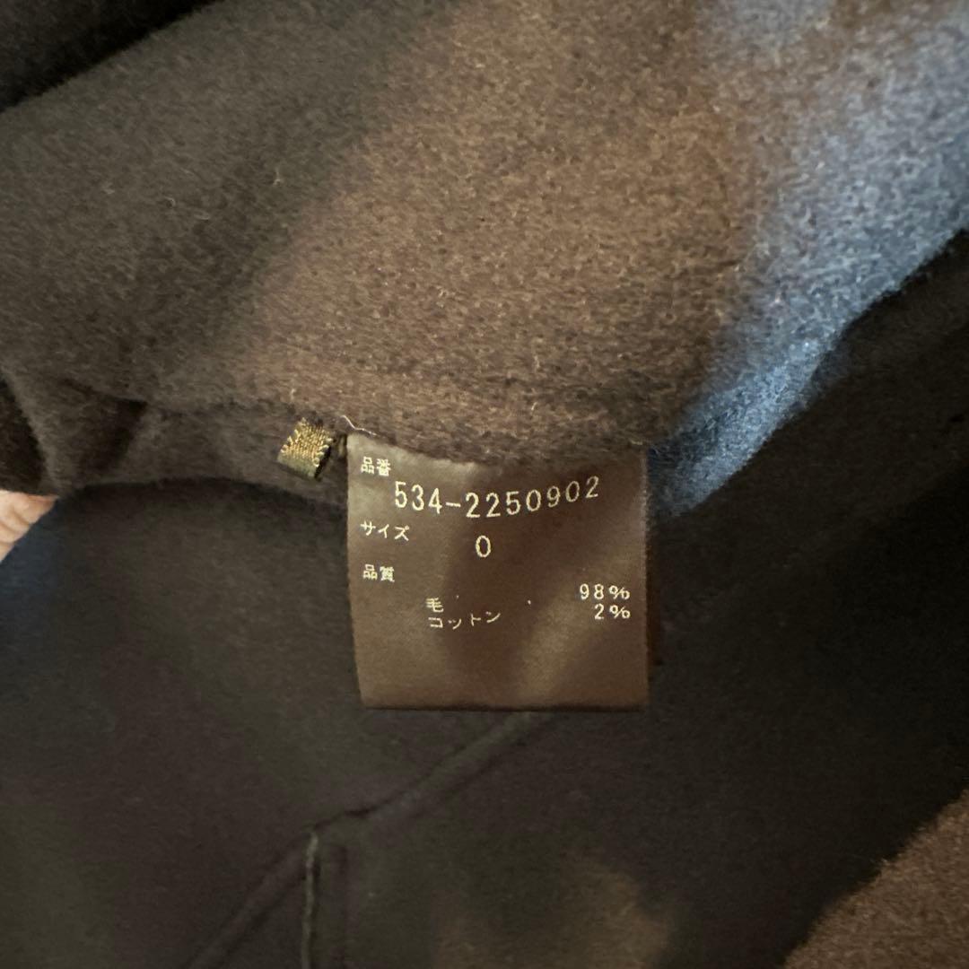 LE PHIL ソフトウールリバーポンチョ　ネイビー