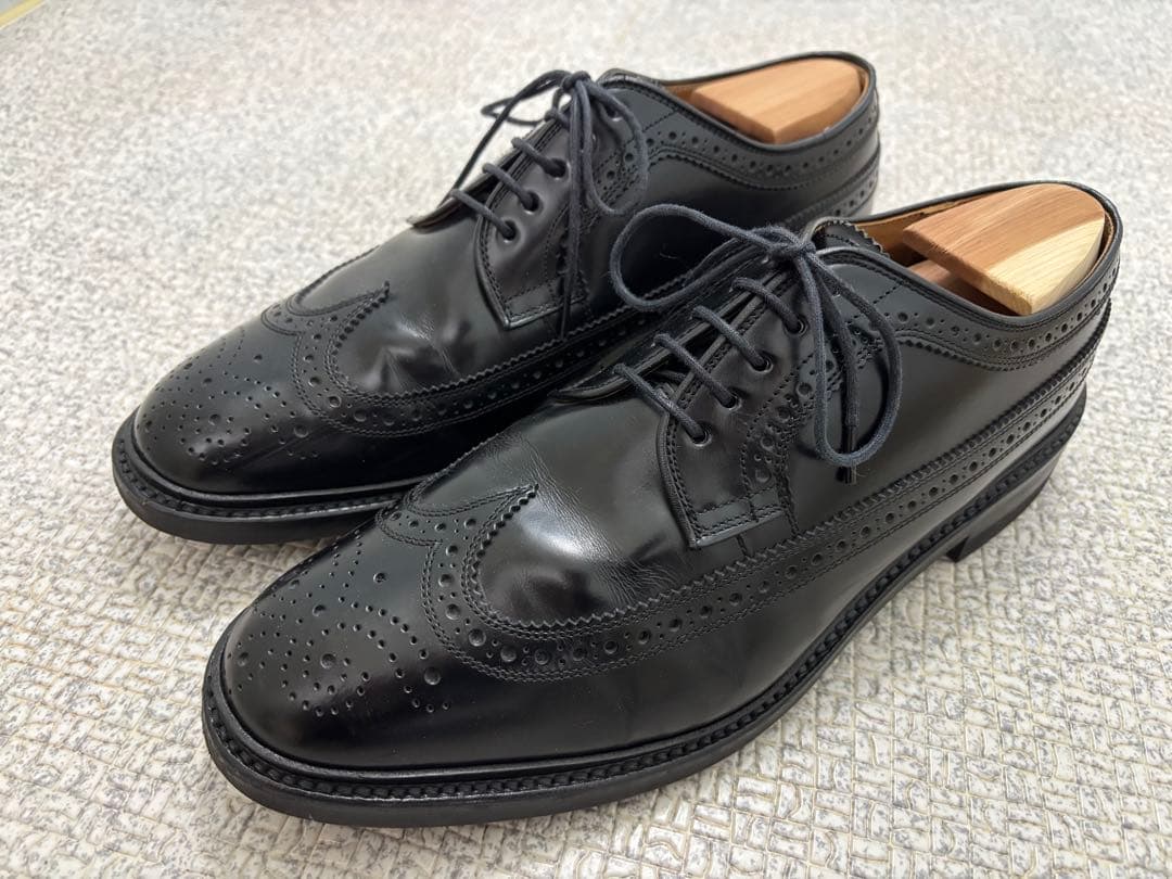 【REGAL】黒 ウィングチップ ドレスシューズ 26cm