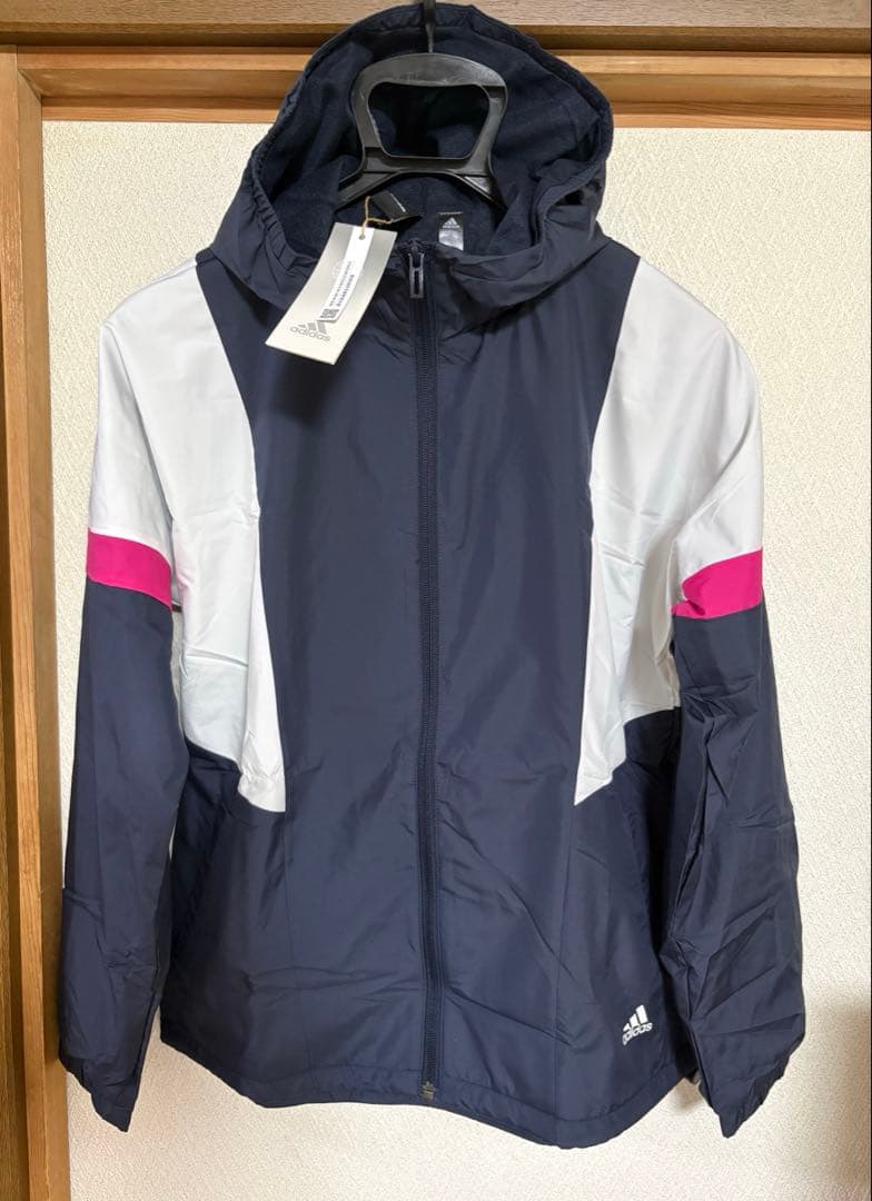 アディダス　裏起毛ウインドブレーカー上下　レディースM 新品未使用