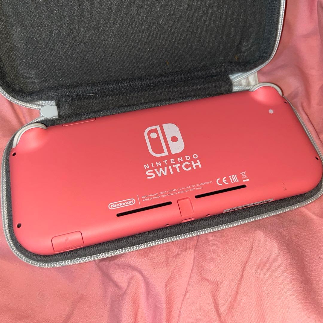 Switch lite ピンク