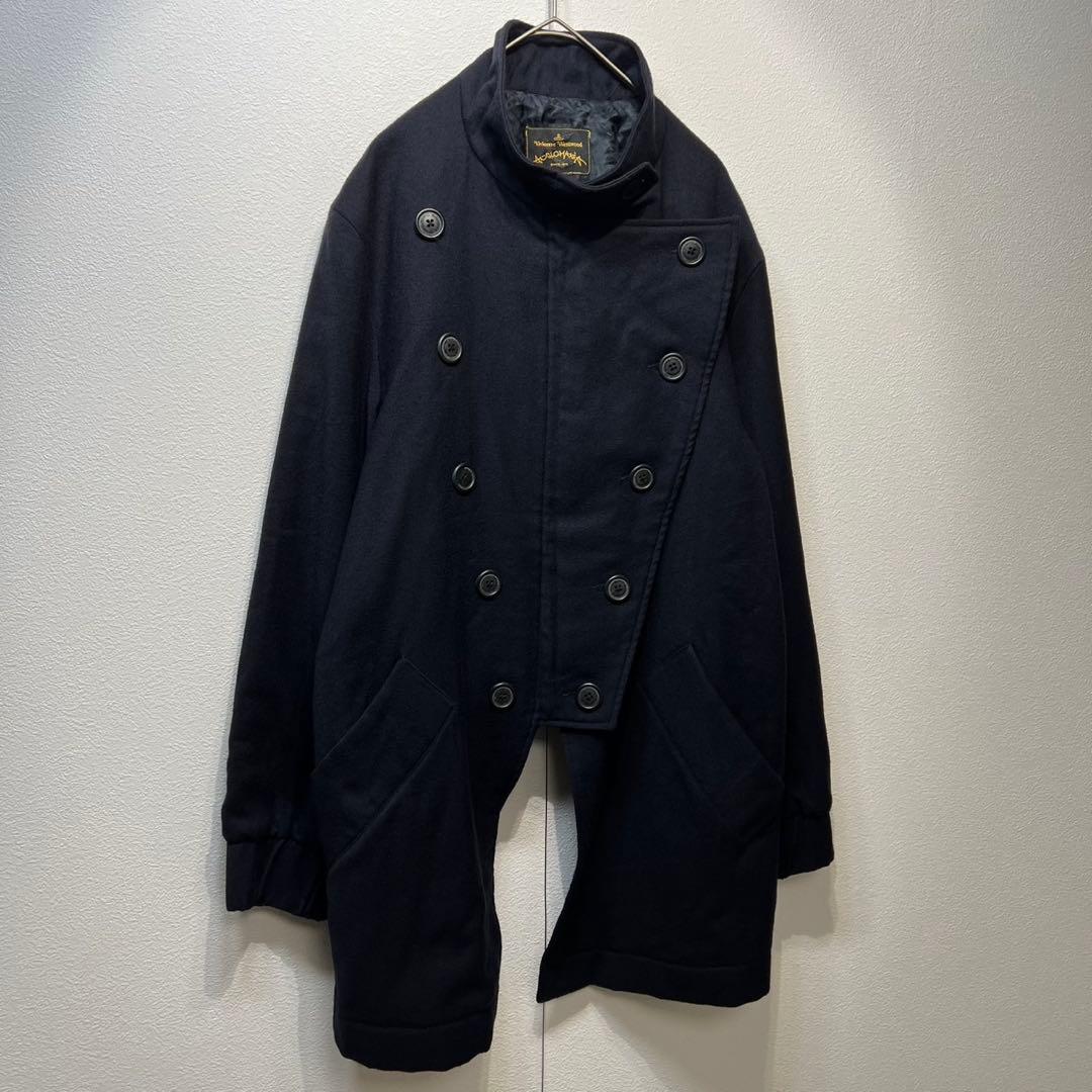 希少 美品 ヴィヴィアンウエストウッド アングロマニア 変形 ウール コート