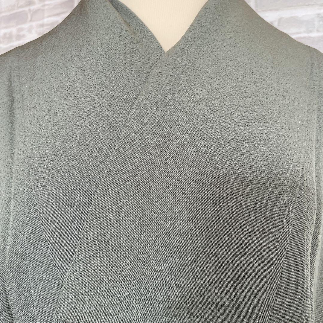 色無地　フルセット　藤紋　シンプル　礼装　カジュアル　着物　P3