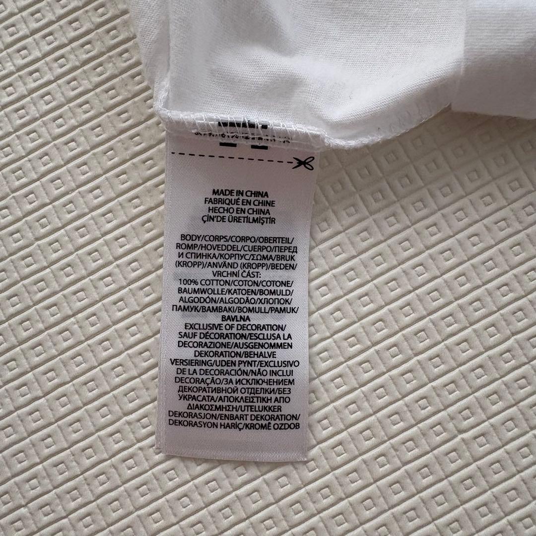 Polo Bear刺繍 ホワイト半袖Tシャツ