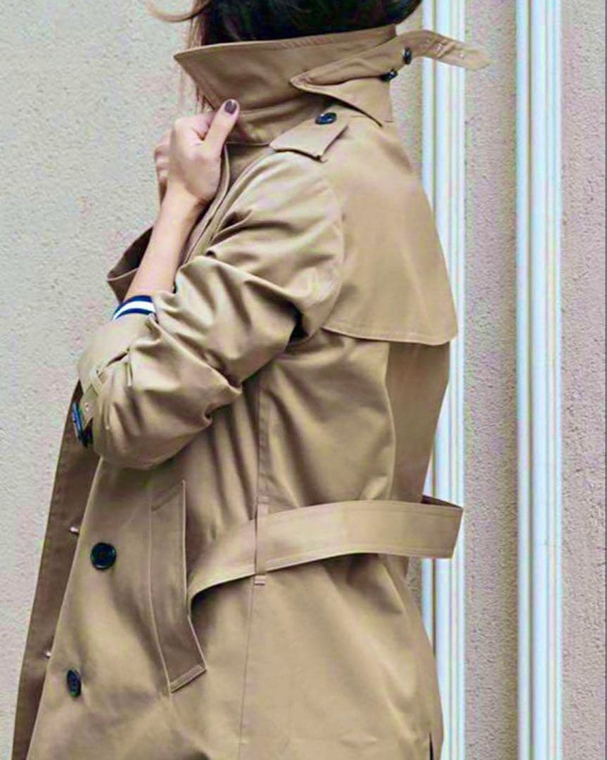 【新品タグ付✨23-24AW】ハイク トレンチコート レギュラーフィット M