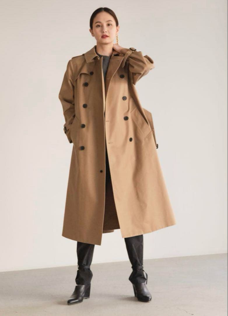 【新品タグ付✨23-24AW】ハイク トレンチコート レギュラーフィット M