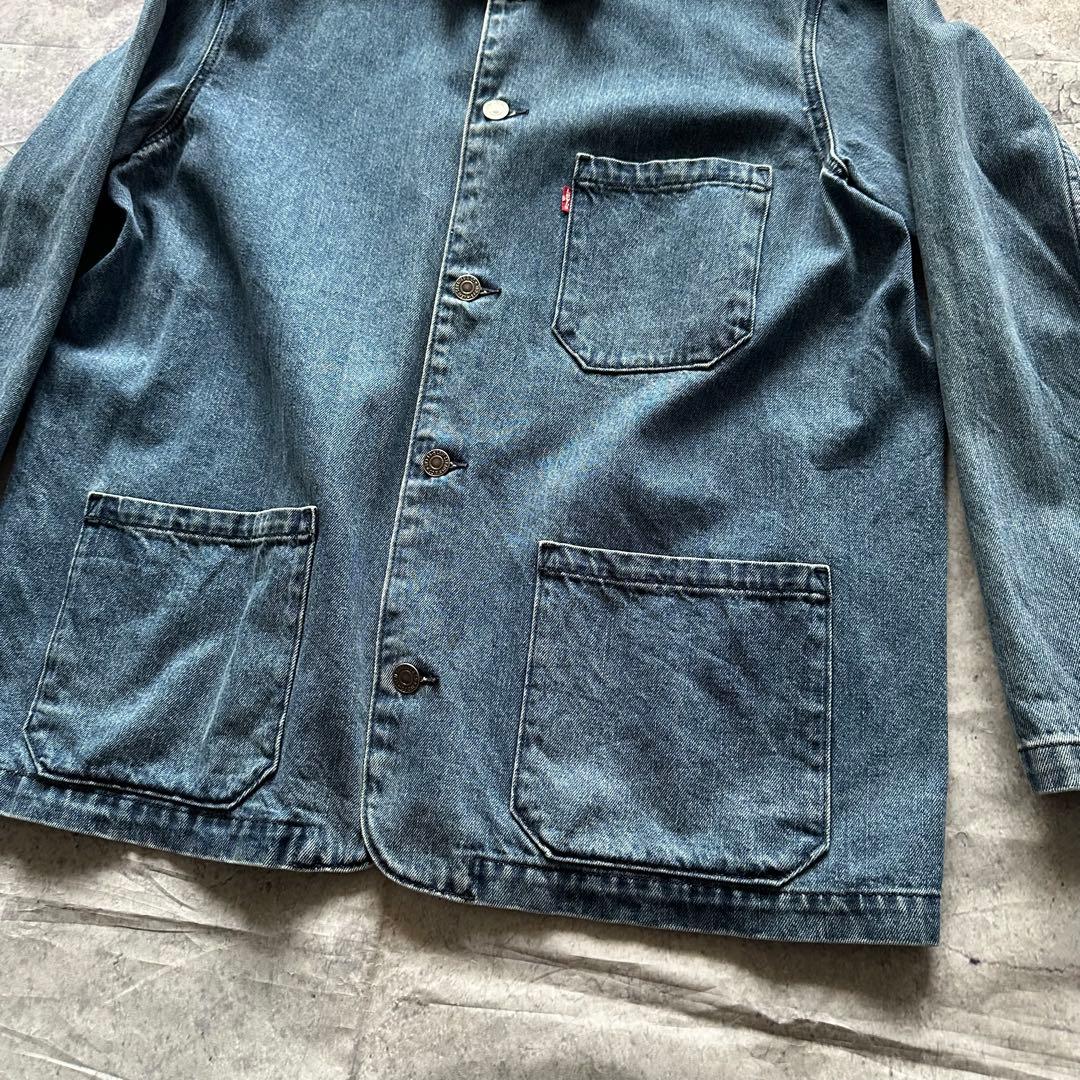 【美品】Levi's リーバイス カバーオール デニムジャケット XL
