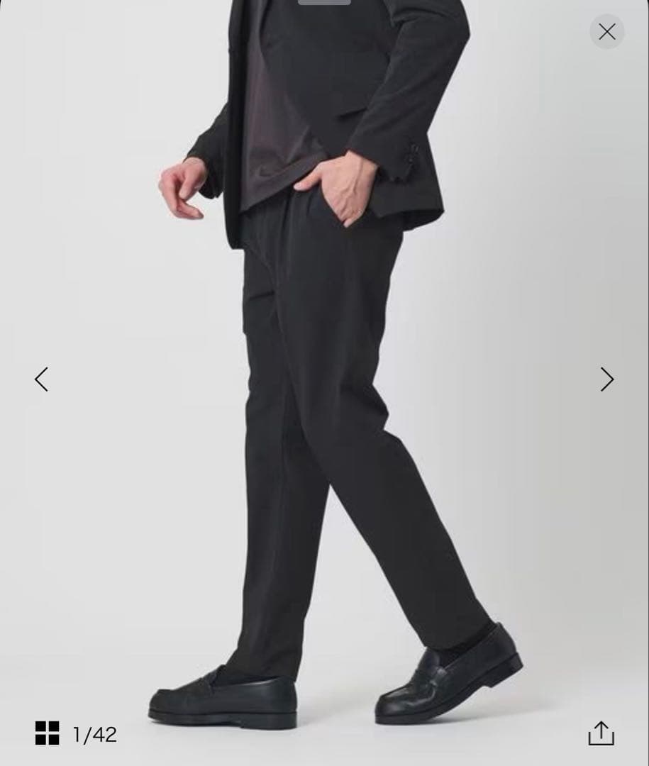 360°MASTER スマート 2B ジャケット パンツ　上下セットブラック M