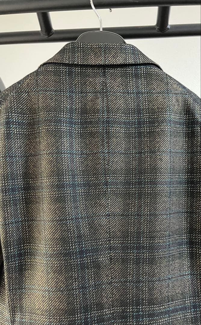 (Kofb)TAGLIATORE テーラードジャケット 44R チェック柄