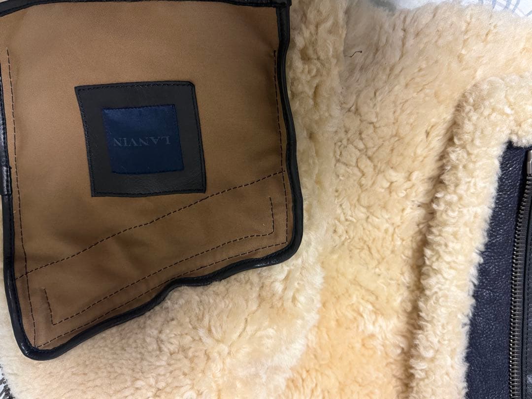 ひ*じ様 オッセンドライバー期 LANVIN フライトジャケット B-3 46