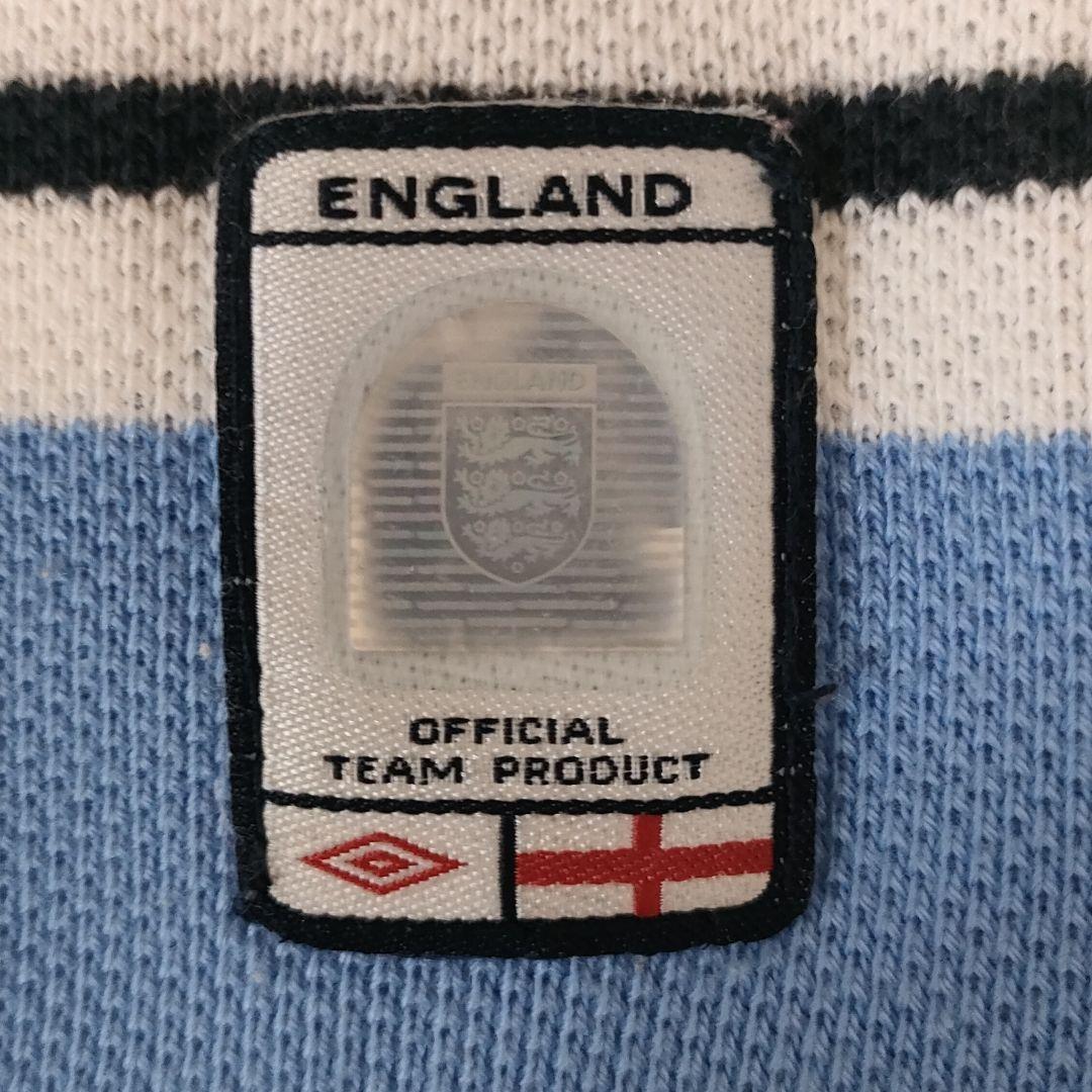 激レア 90s UMBRO アンブロ イングランド 代表 ボーダー ロンT L