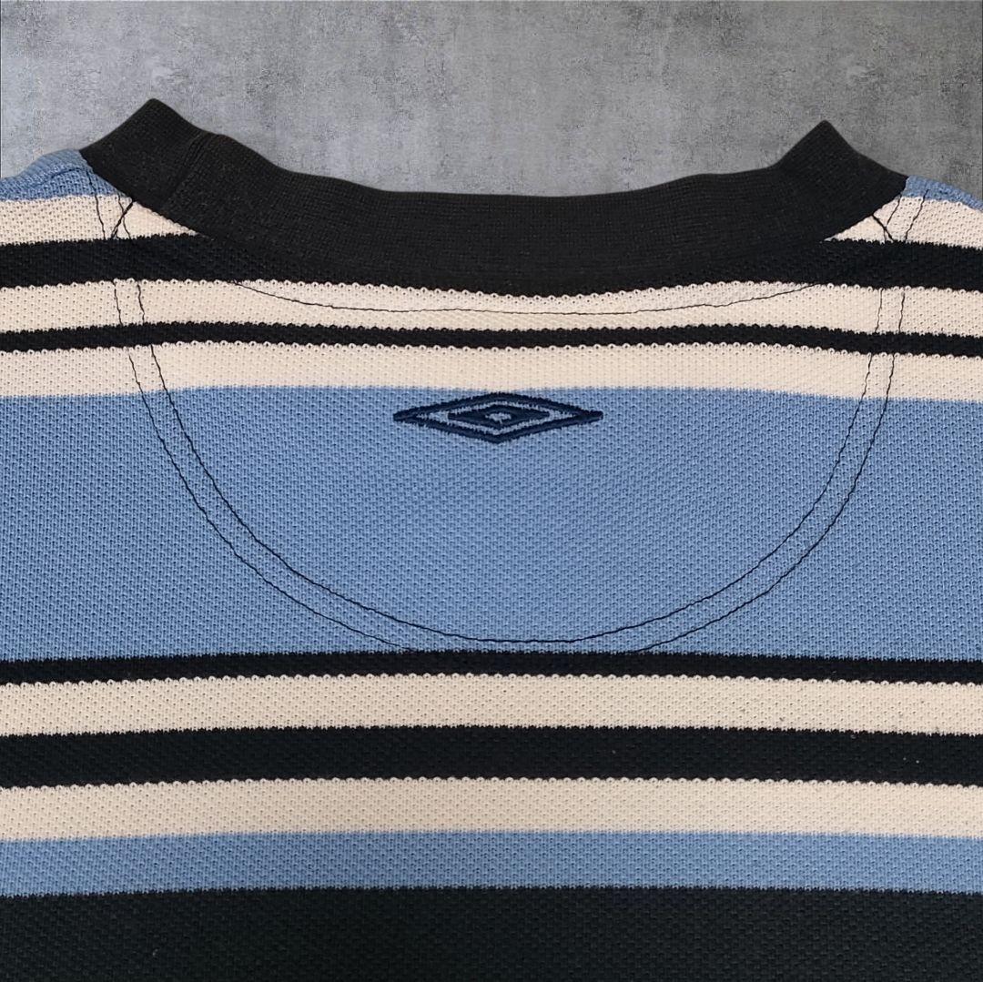 激レア 90s UMBRO アンブロ イングランド 代表 ボーダー ロンT L