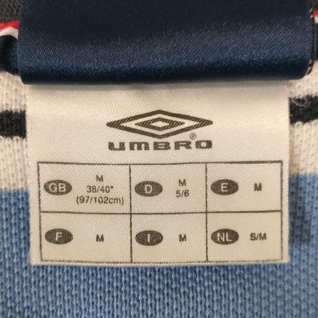 激レア 90s UMBRO アンブロ イングランド 代表 ボーダー ロンT L