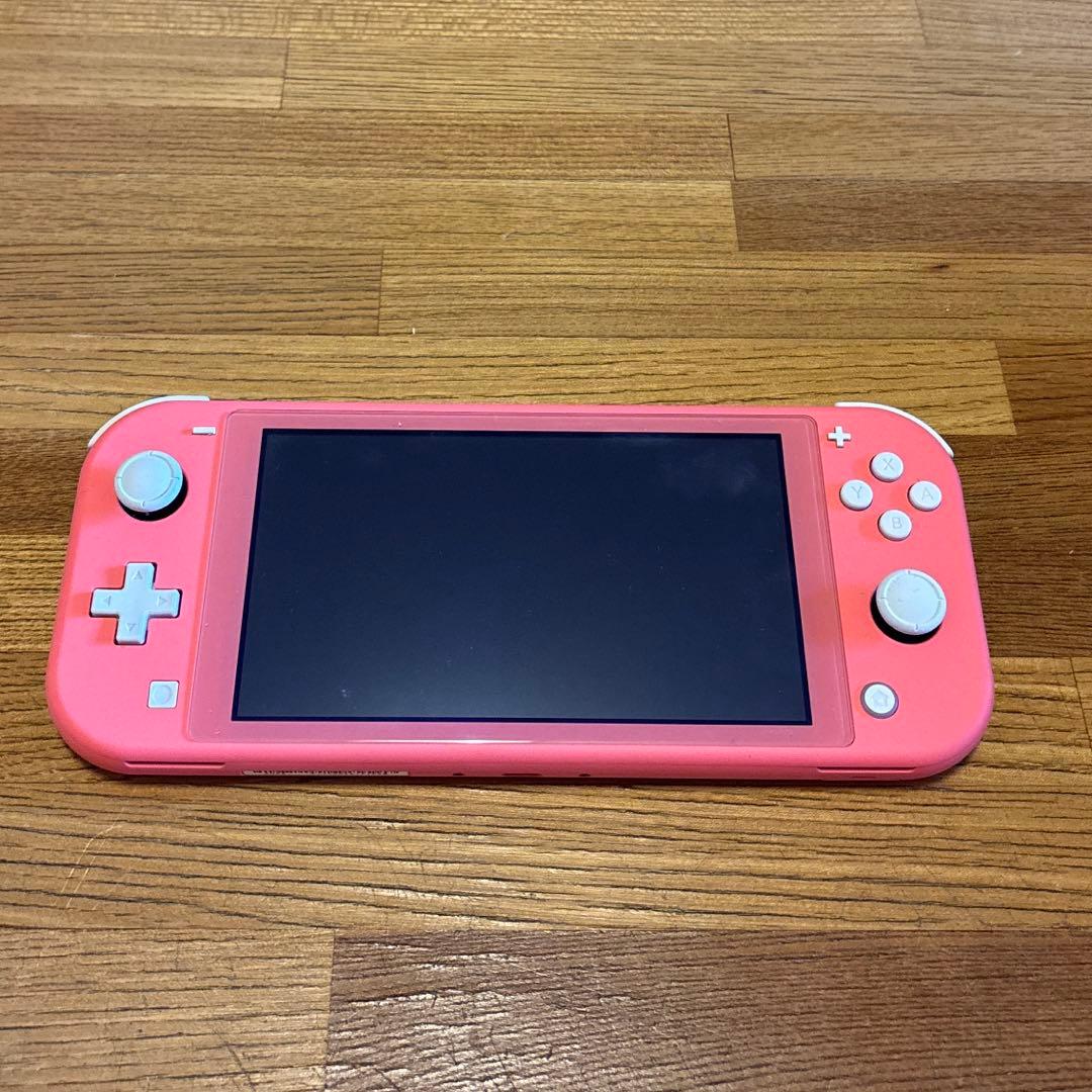 保証あり2025年購入 箱付NintendoSwitchLite コーラルピンク
