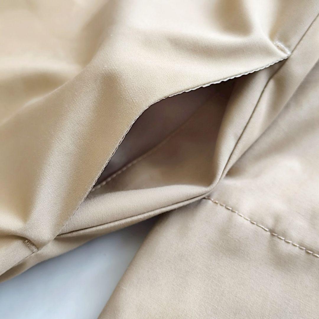 洗える ELLIE エリー ビッグカラートレンチコート