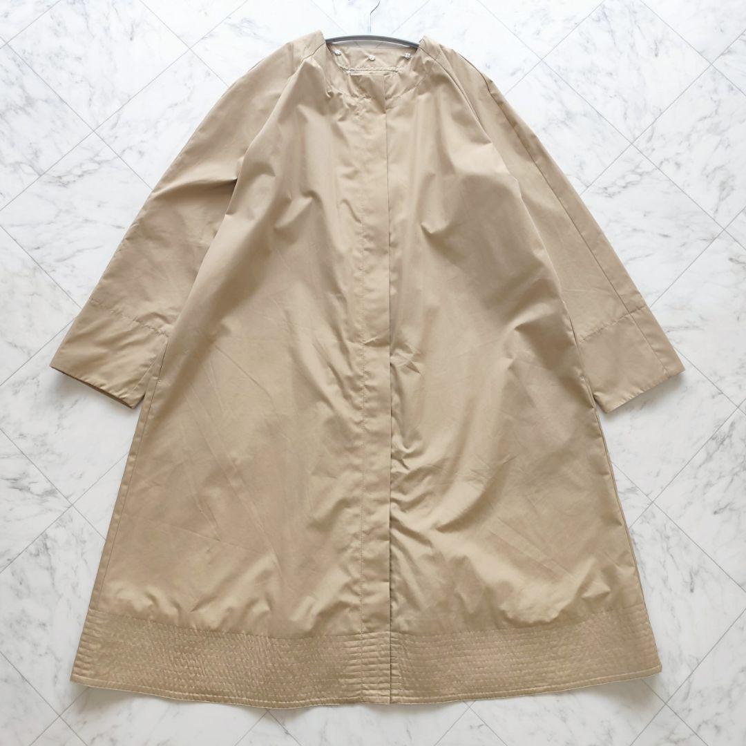 洗える ELLIE エリー ビッグカラートレンチコート