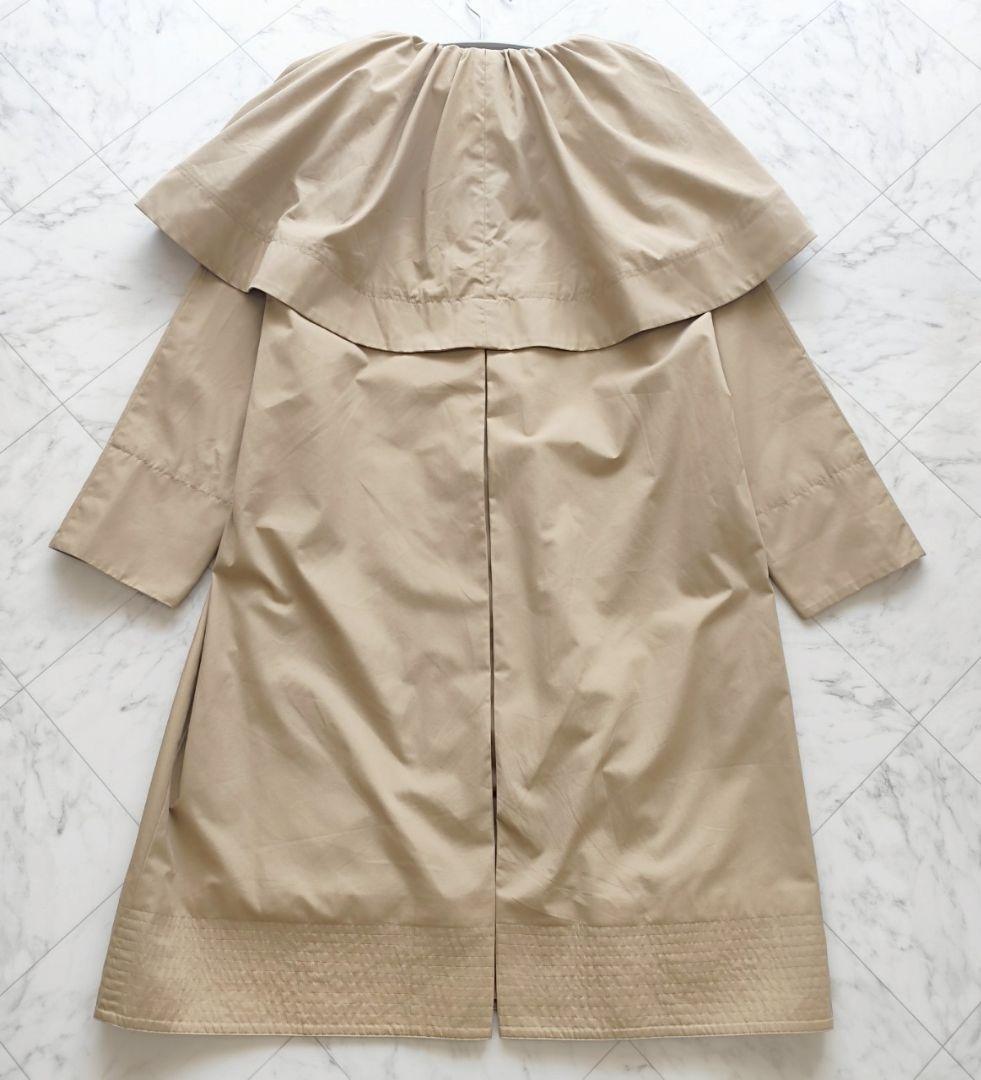 洗える ELLIE エリー ビッグカラートレンチコート