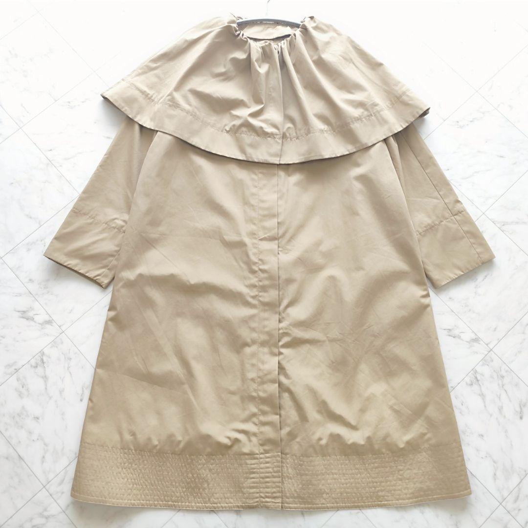 洗える ELLIE エリー ビッグカラートレンチコート