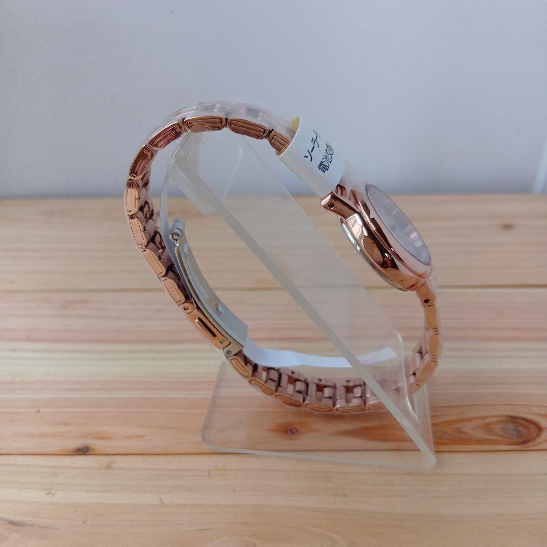 CITIZENwiccaソーラークォーツ腕時計SS/PGP