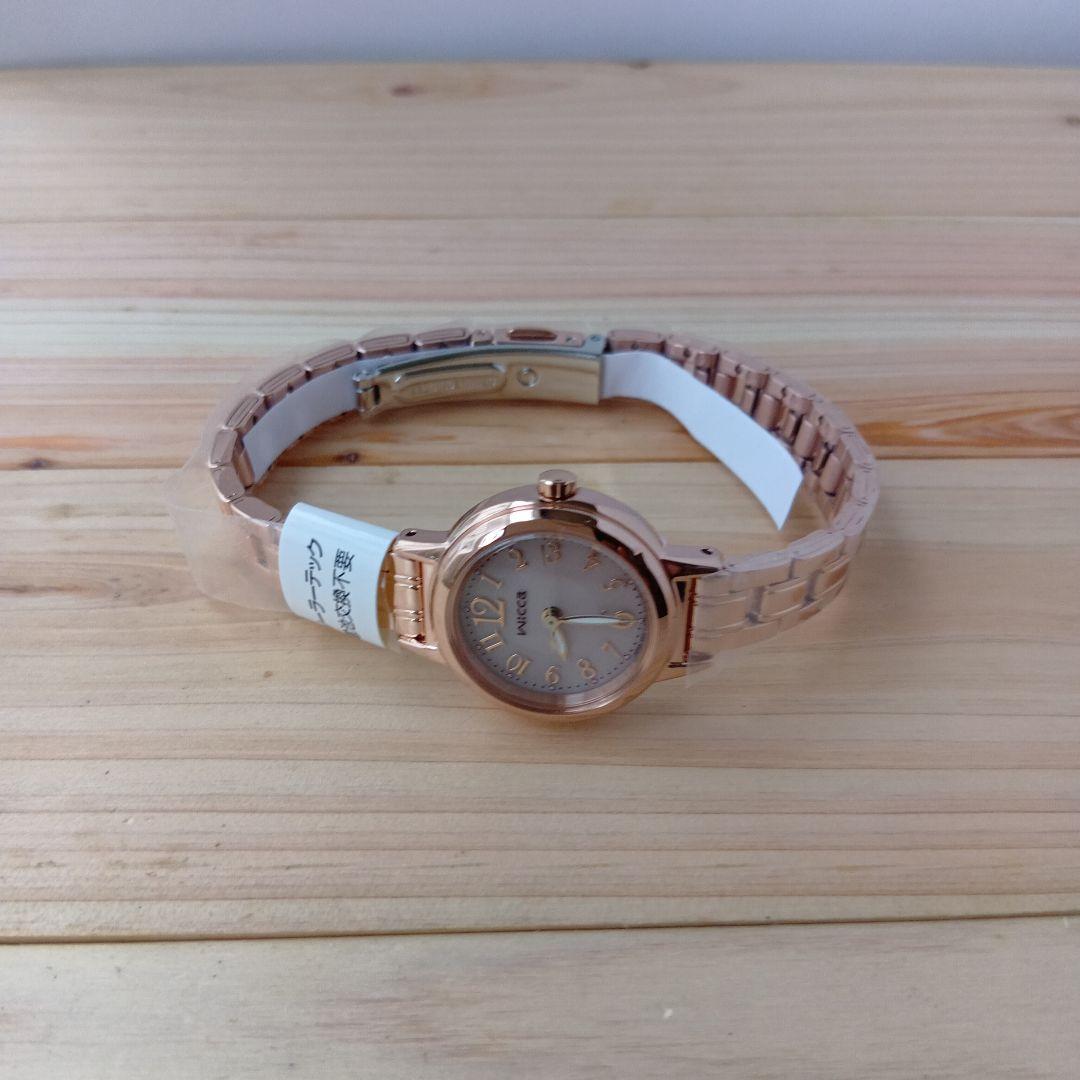 CITIZENwiccaソーラークォーツ腕時計SS/PGP