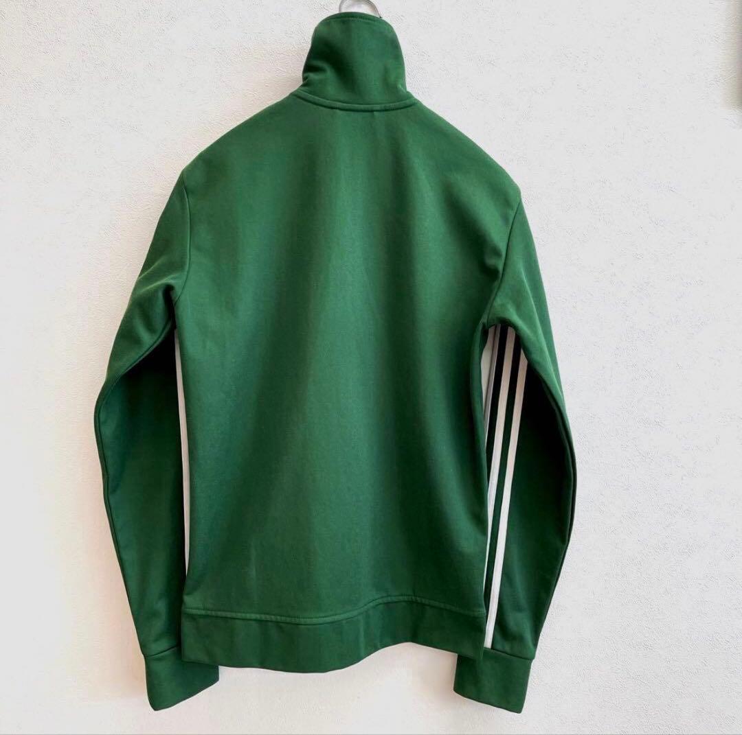 ★adidas★アディダス トラックジャケット 緑 グリーン✖️ホワイト Mサイズ