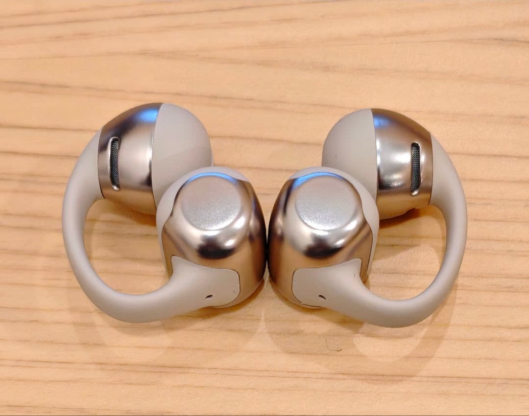 【納品書付き】 Shokz OPENDOTS ONE グレー 純正ケースカバー付