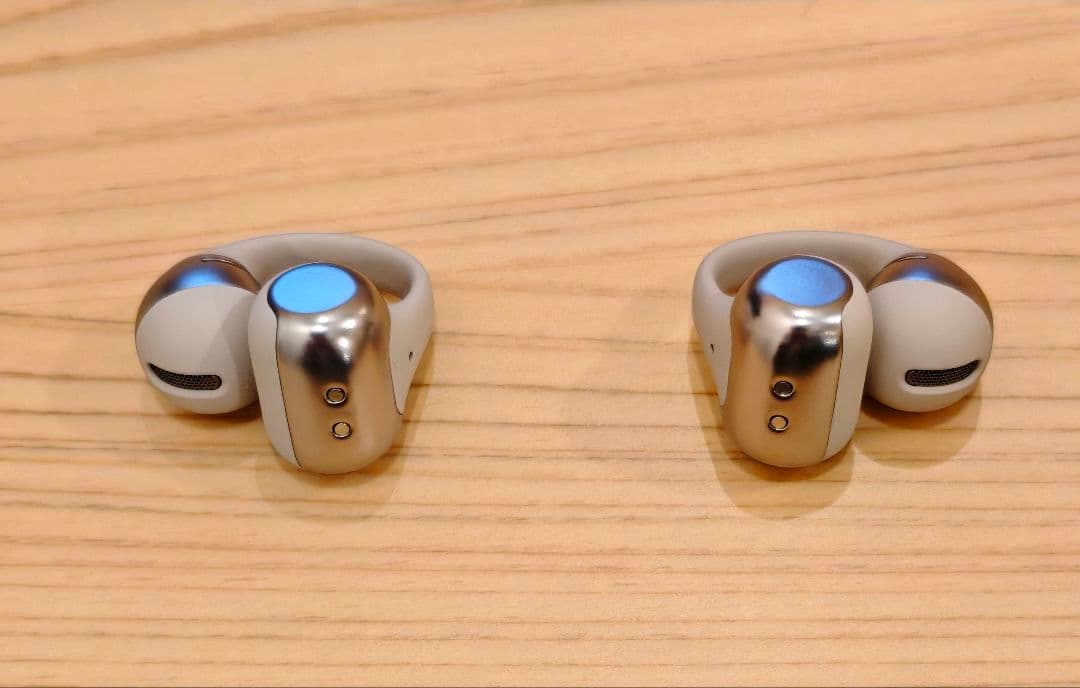 【納品書付き】 Shokz OPENDOTS ONE グレー 純正ケースカバー付