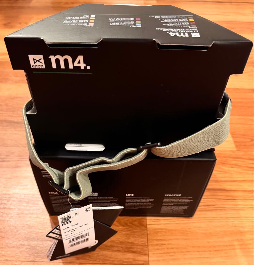 anon M4ゴーグル スペアレンズ付き