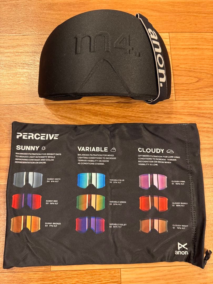 anon M4ゴーグル スペアレンズ付き