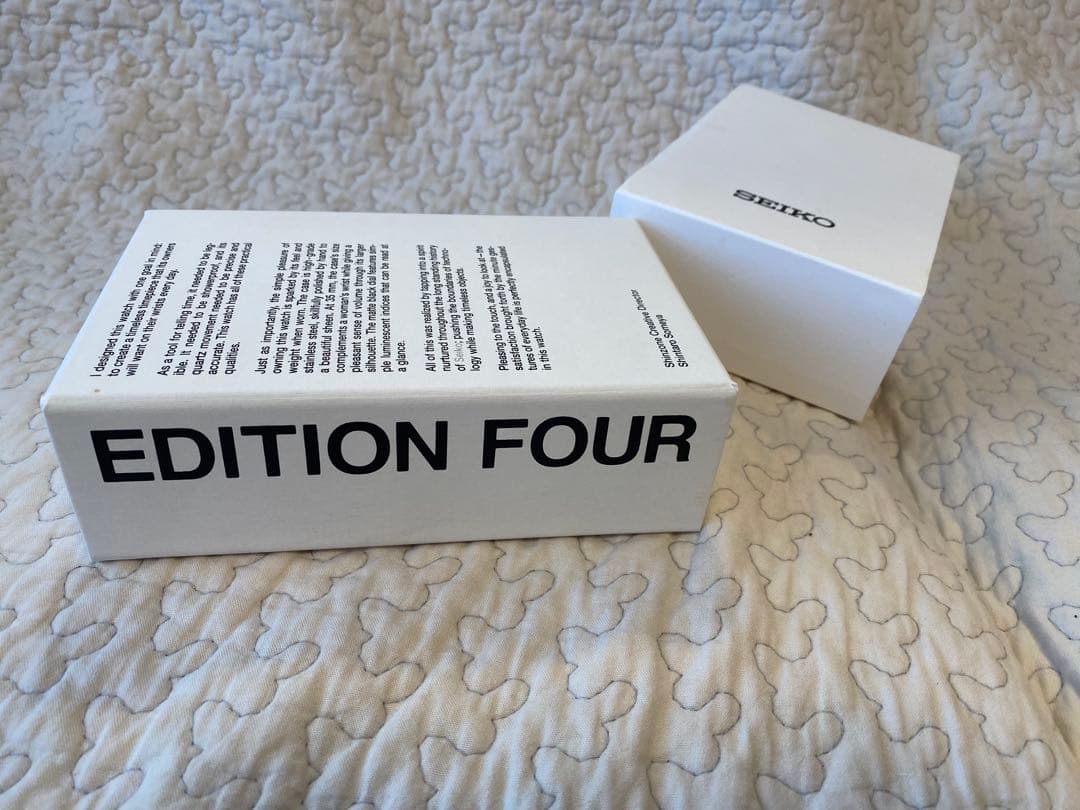 SEIKO Shinzone コラボWATCH EDITION 4