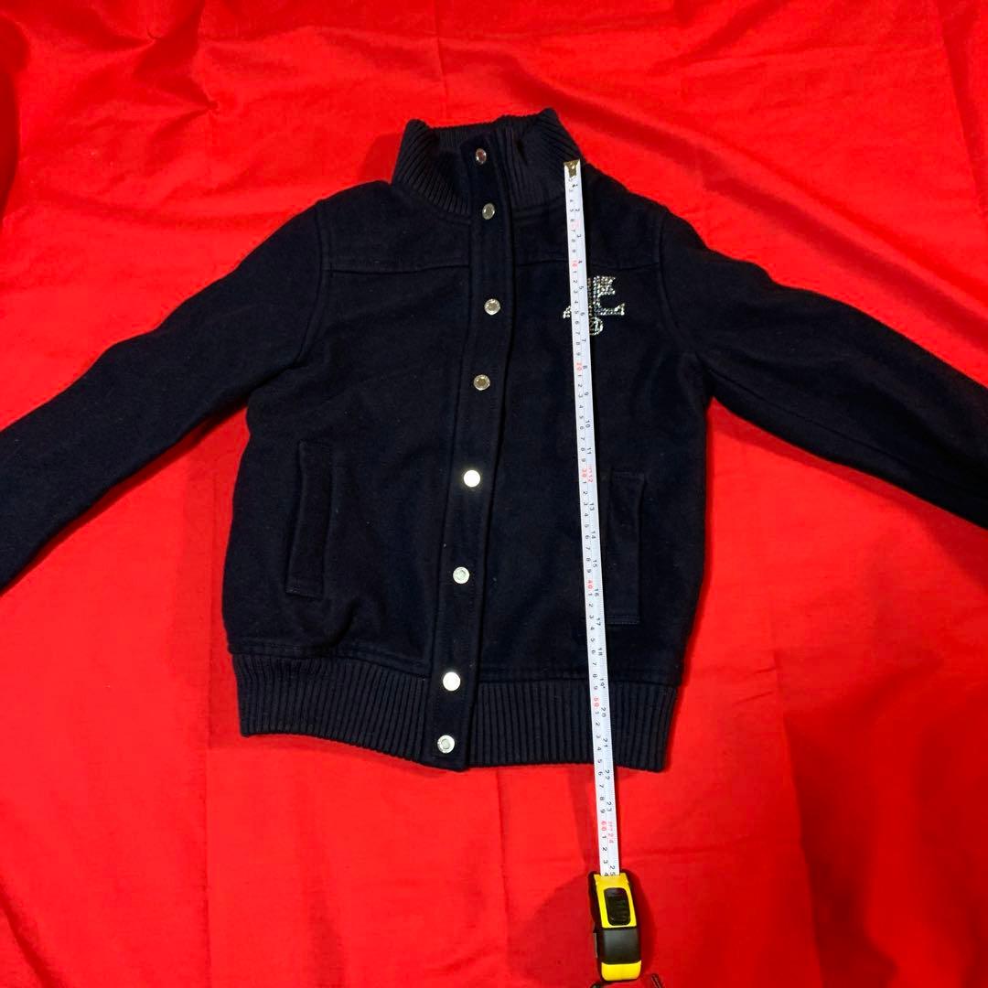 courreges 21 ヴィンテージスタジャンブラックサイズ40 &バッグ付き