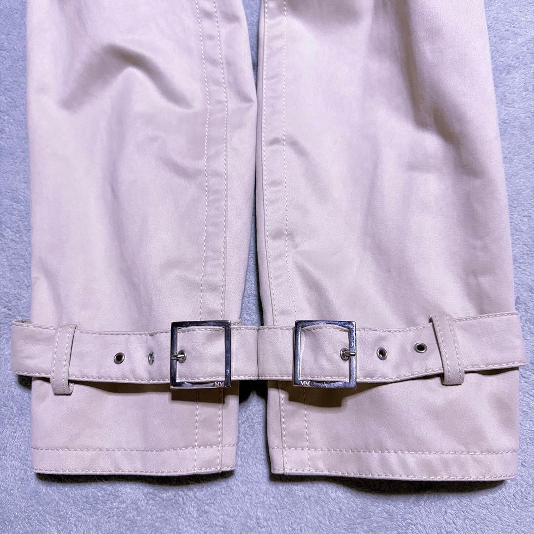 【未使用】マックスマーラ トレンチコート 女優襟 Aライン フレア ベルト 38