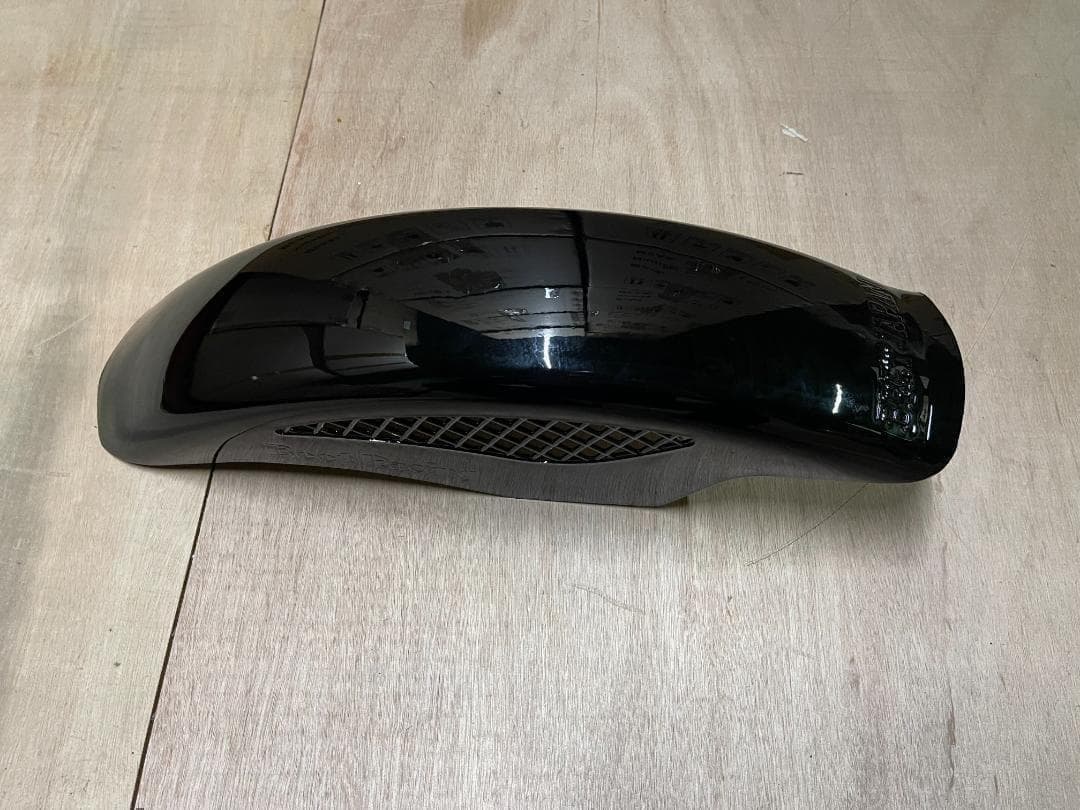 メッシュフェンダー　ロゴ有 黒/BEET アルフィン