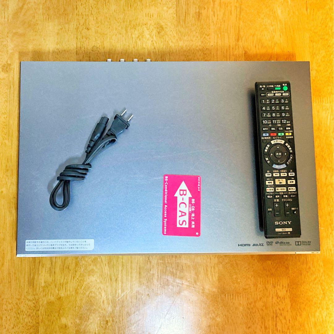 SONY ソニー　ブルーレイレコーダー HDD 2TB 3チューナー 3番