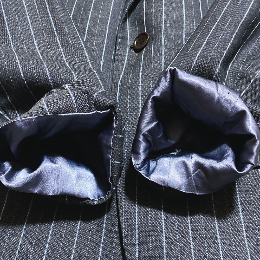 良品⭐️エトロ　パンツセットアップ　ペイズリー柄　ストライプ　シングル　1Bボタン