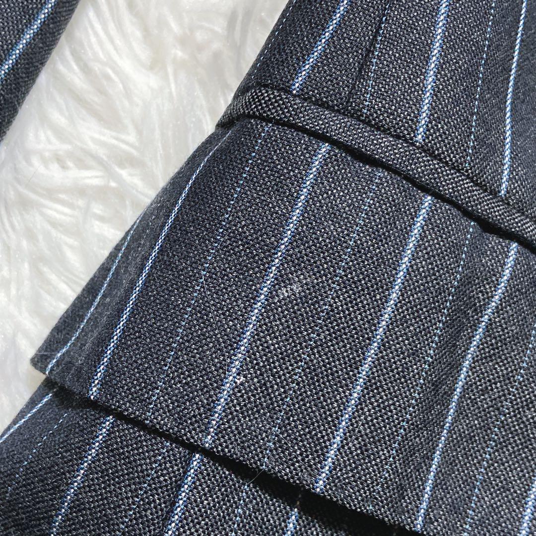 良品⭐️エトロ　パンツセットアップ　ペイズリー柄　ストライプ　シングル　1Bボタン