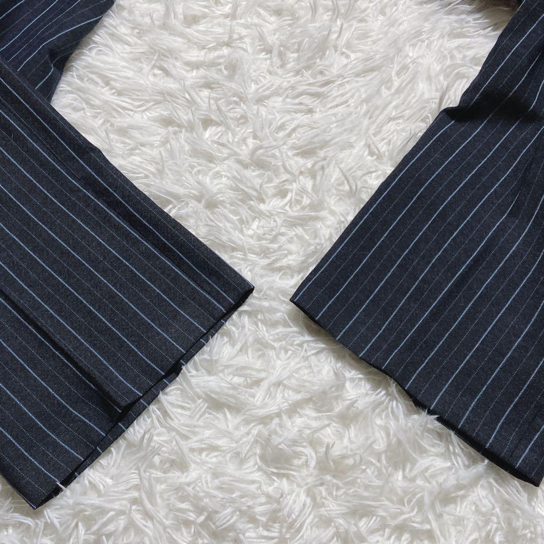 良品⭐️エトロ　パンツセットアップ　ペイズリー柄　ストライプ　シングル　1Bボタン