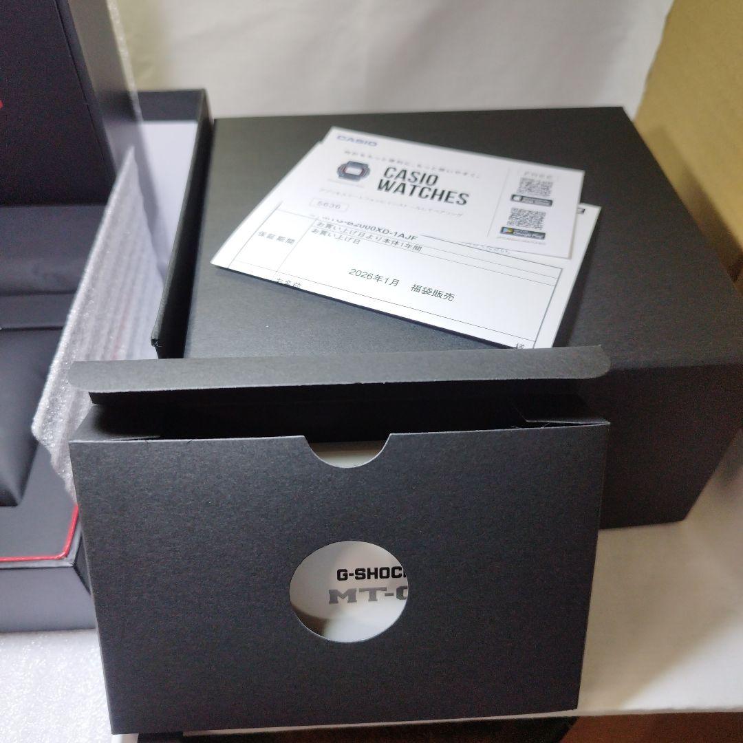 カシオ　ジーショックMTG-B2000XD-1AJF　高性能　希少　高級